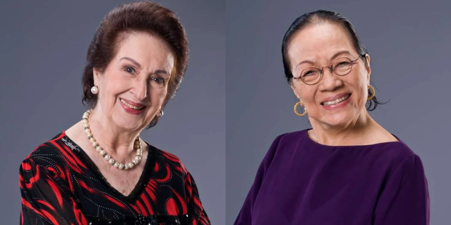 Gloria Romero (left) and Caridad Sanchez (Source: showbiz-portal.com)