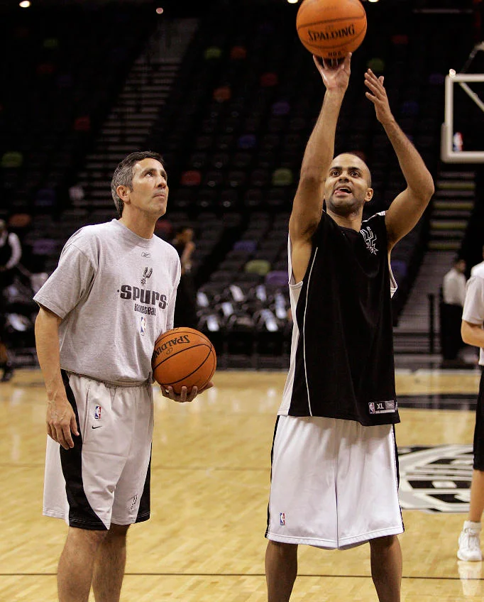 Chip Engelland training San Antonio Spurs point guard Tony Parker (Source: mysanantonio.com)