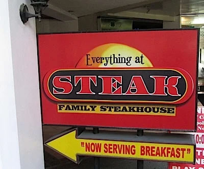 Everything at Steak (Photo by Dedette Sison-Santiago) 