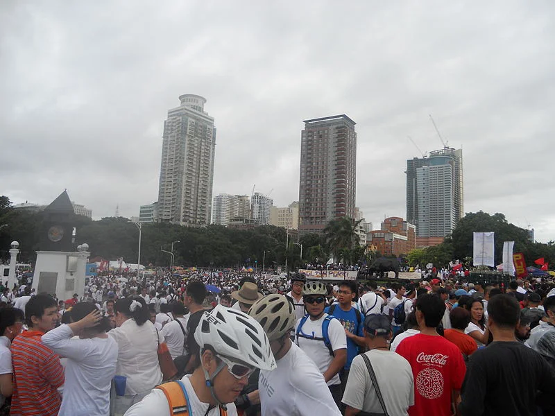 Multi-sectoral groups join the Million People March against pork barrel (Source: Wikimedia Commons)