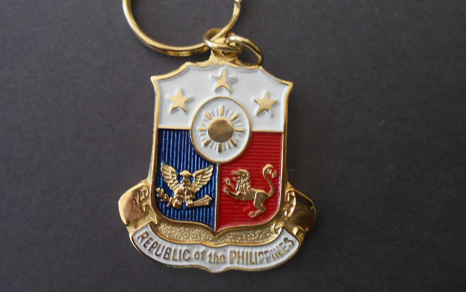The Coat of Arms of the Republic of the Philippines, designed by Ocampo (Photo by Ruel Hector R. Tiongson)