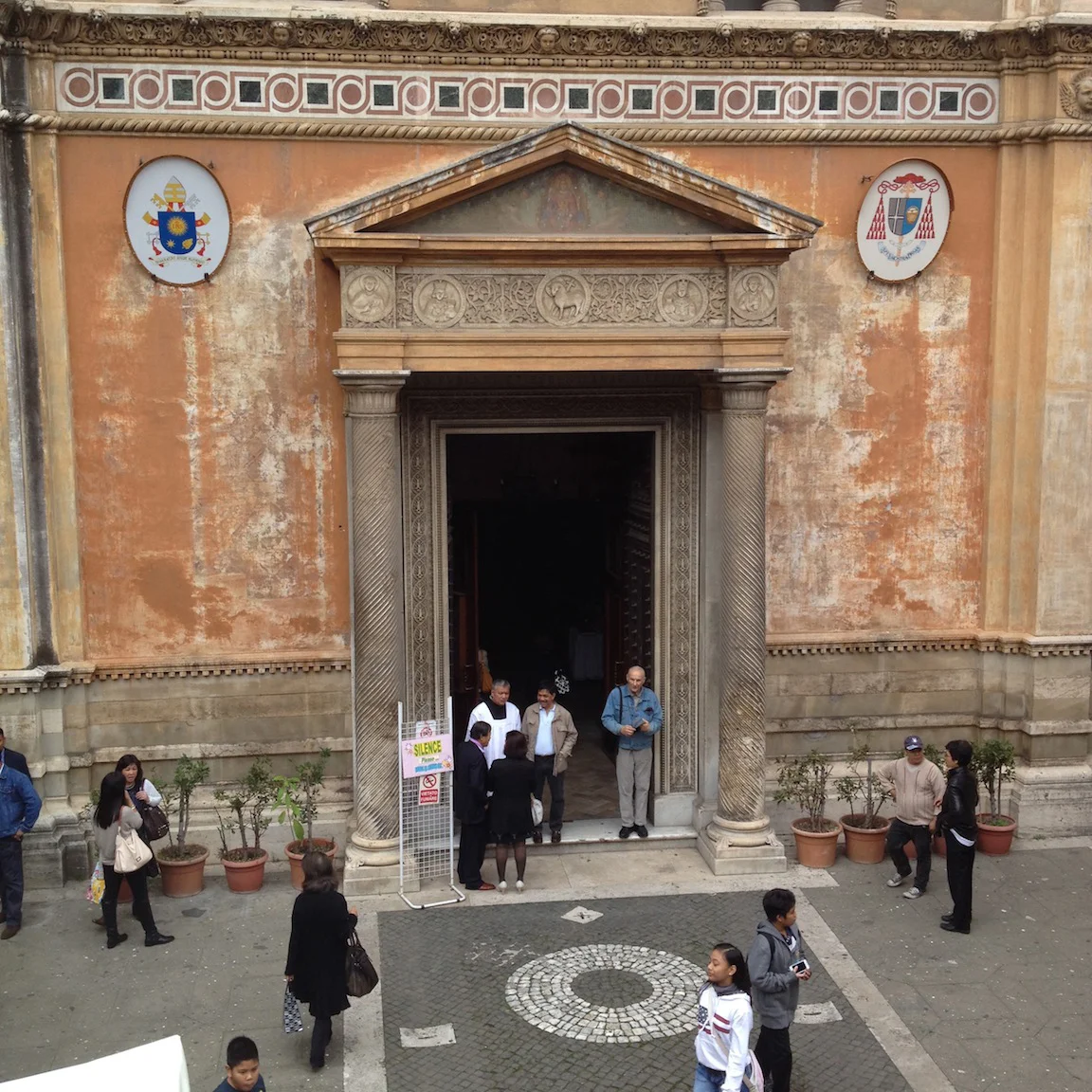 In Rome, Doing As the Filipinos Do