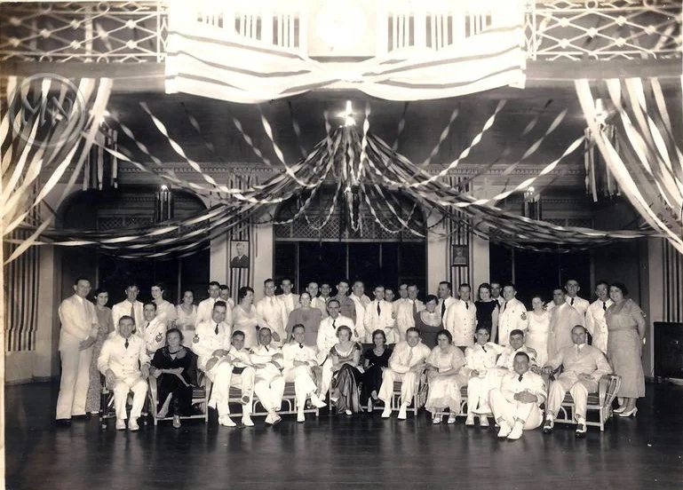 Members of the Polo Club, circa April 1926