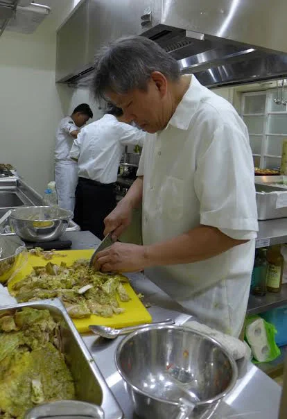 Chef Romy Dorotan flew to Manila to open the Malate venue, sourcing ingredients himself. (Photo by Tricia Tensuan)