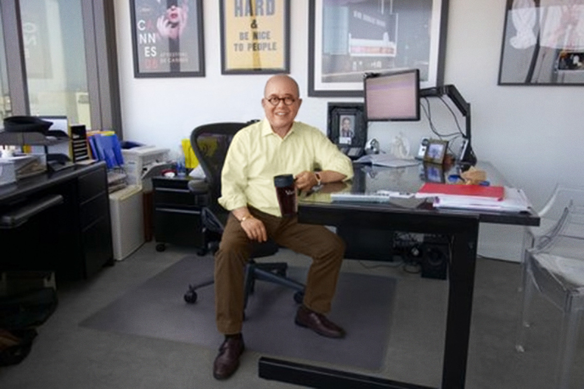 Fritz Friedman at his office (Photo courtesy of Fritz Friedman)