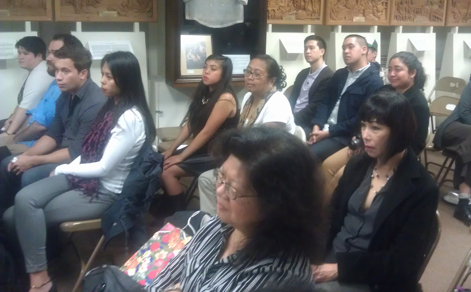 The audience at the Philippine Consulate screening (Photo by Raymond Virata)