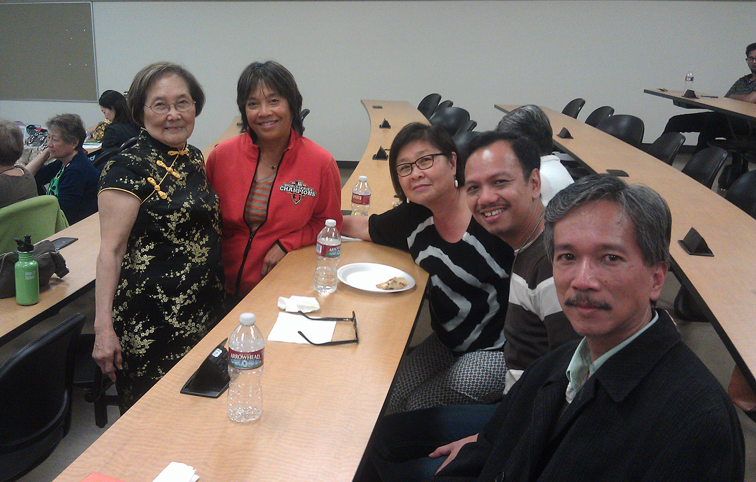 Penelope Flores, Lisa Suguitan Melnick, Maya Ong Escudero, Anthony Legarda and Edwin Lozada (Photo by Raymond Virata)