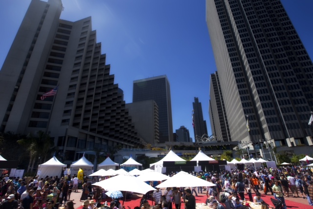 Themed food tents brought Filipino Food to the heart of San Francisco&nbsp;(Photo courtesy of Ron Quesada)
