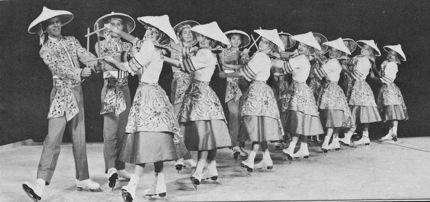 The "Ice Capades'" "Sakuting," 1961. (Source: “Ice Capades” and author)