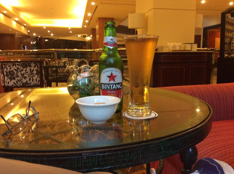 Blame it on alcohol. Bintang beer from Indonesia (Photo by Primo Rodriguez)