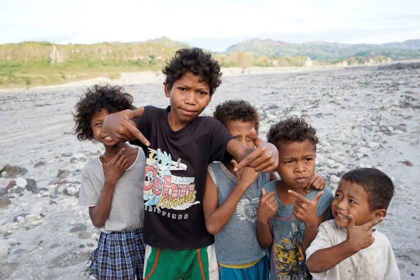 Dumagat children (Photo by Sonny Siasoco)