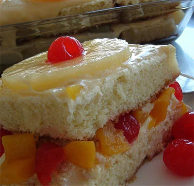 The Happy Home Cook: Fruta de Crema (Fruit Cream)