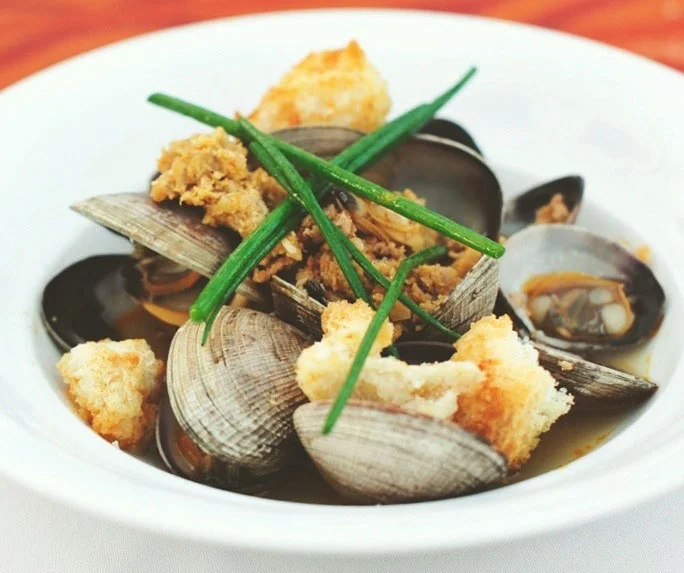 San Miguel Steamed Clams (Photo courtesy of LASA Restaurant Project)