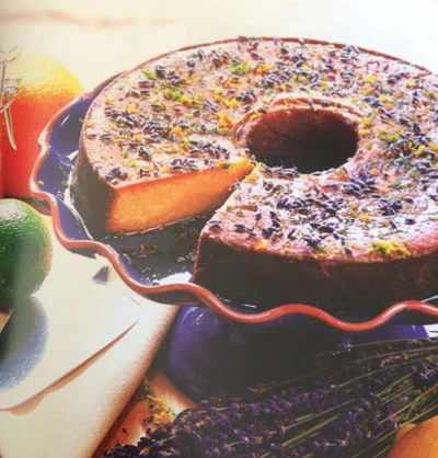 The Happy Home Cook: Lemon Cake with Thyme and Lavender