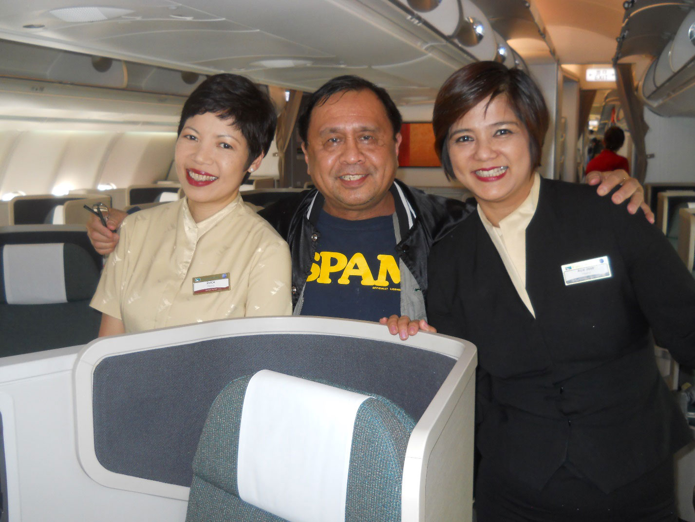 Dulce Bautista, Rey E. de la Cruz, and Ace Caño (Photo courtesy of Rey E. de la Cruz/Photo editing by Ivan Kevin Castro)