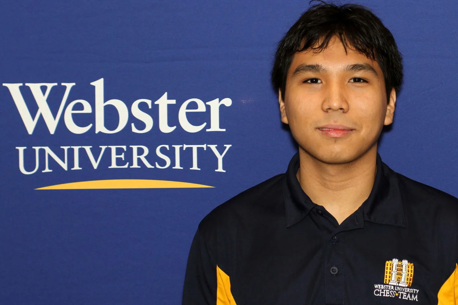 Wesley So was a member of the Webster University chess team (Source; websterchess.blogspot.com)