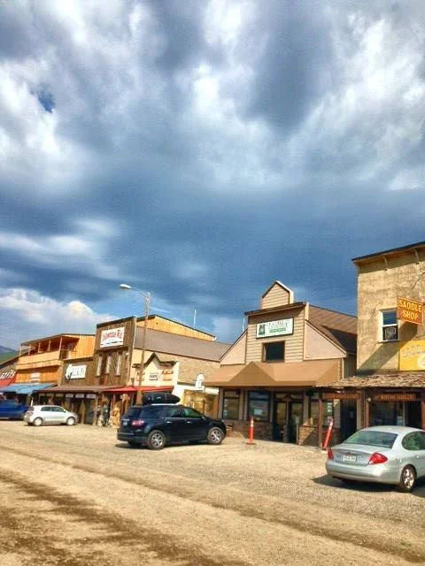 The main street of Gardiner, Montana (pop. 875) is straight out of an Old Western movie set. You almost expect a gunslinging cowboy riding into downtown anytime. It's claim to fame: Yellowstone's northern gateway (Photo by Gemma Nemenzo).