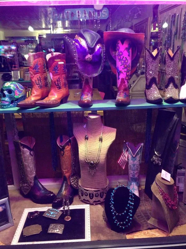 Cody, Wyoming is a cowboy town. Cowboy outfits are daily wear. Check out the cowgirl boots. Definitely not in the Bay Area anymore (Photo by Gemma Nemenzo).
