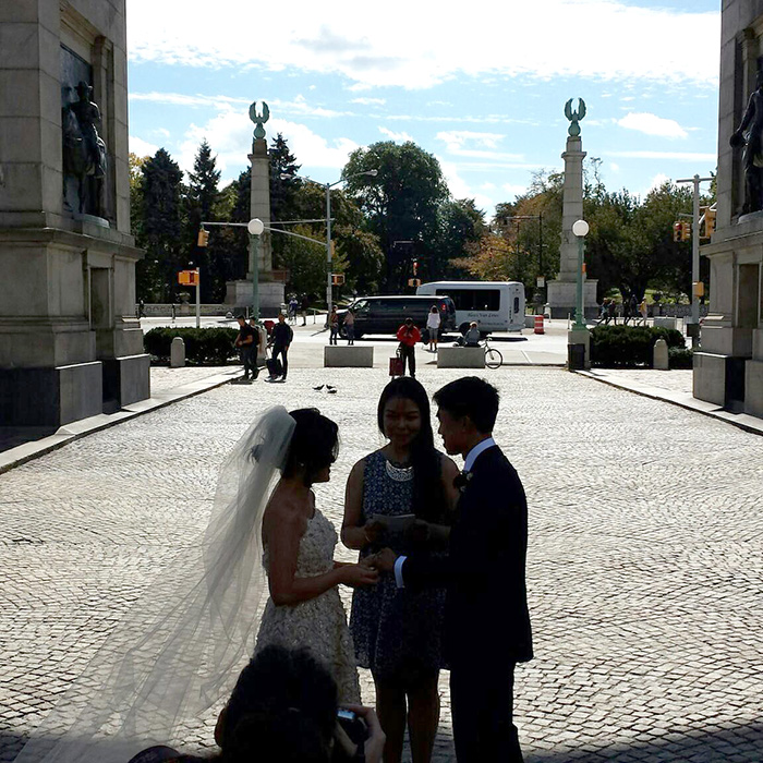 Maia and Jensen exchange vows (Photo courtesy of Gemma Nemenzo)