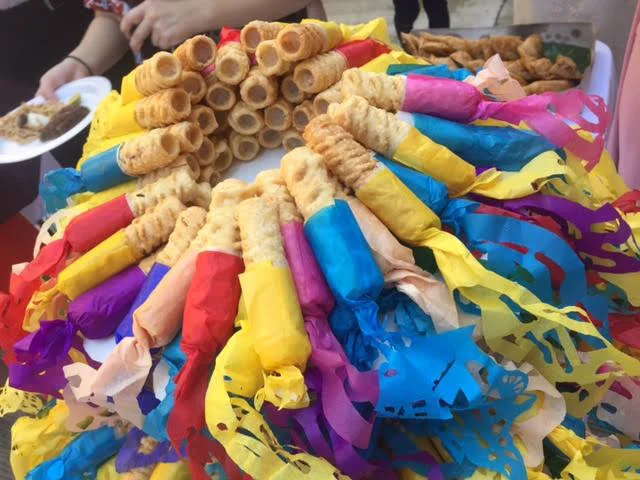 Barquillos with coconut (Photo by Elizabeth Ann Quirino)