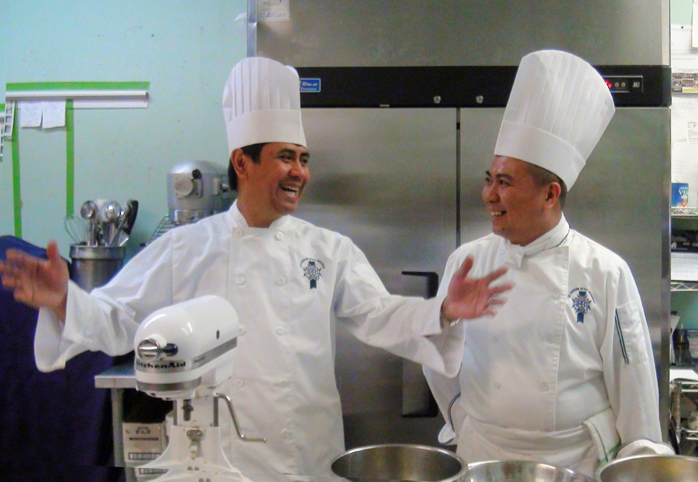 Jojo ang Jing Palasigue are proud of their baking genes! (Photo by Ivan Kevin Castro)