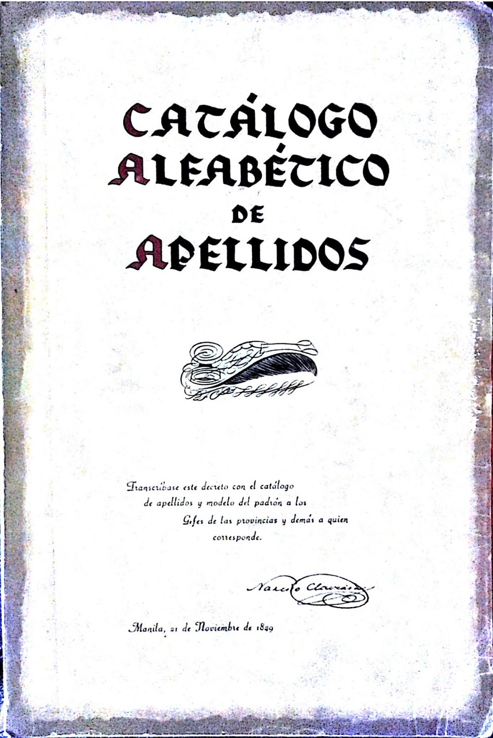 Catalogo de Apellidos (Source: pilipino-express.com)