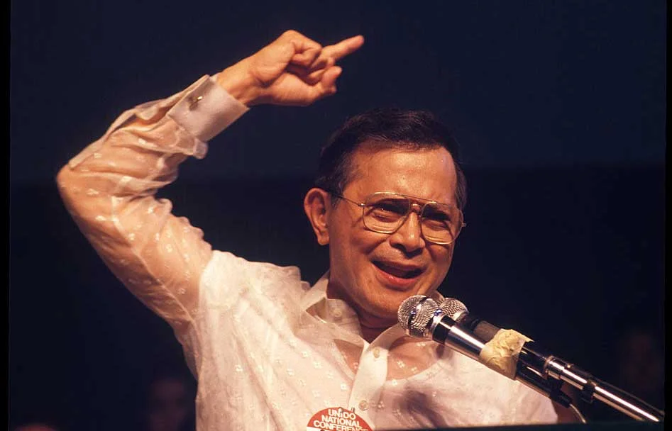 Former Senator Salvador Laurel (Photo by Alex Bowie/Getty Images)