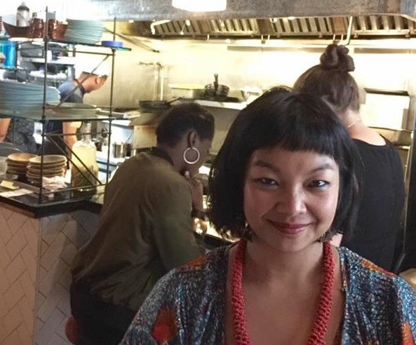Co-owner Genevieve Villamora (Photo by Wilma Consul)