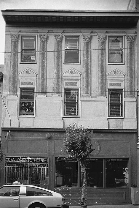 This three-story Victorian building, which formerly accommodated members of Gran Oriente Filipino Masonic Fraternity, now houses elderly Filipinos. (Photo by Aileen Lainez) 