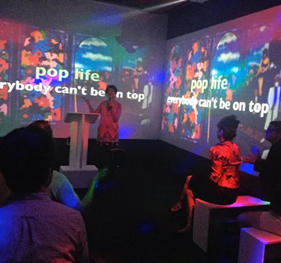 Karaoke, Ube Reign At Art Exhibition Tribute to Pop Legend Prince