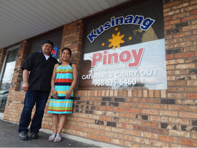 Johnny and Malou Ventura are proud owners of Kusinang Pinoy, which embodies happiness. (Photo by Ivan Kevin Castro)