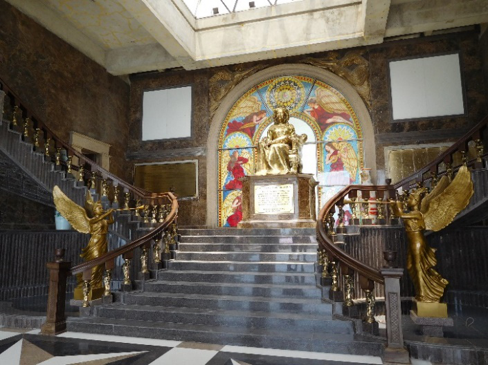 Inside the Temple of Leah (Photo by Gia Mendoza)