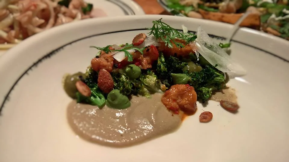 Paul Qui's Brassica Kare-Kare (Photo by Jane Po)