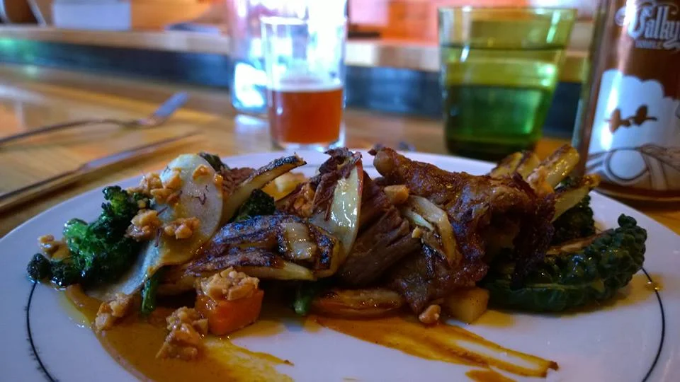 Paul Qui's Lamb Kare-Kare (Photo by Jane Po)