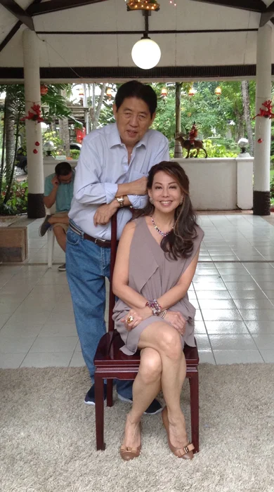 Joji Ilagan Bian manages to balance her time between work and family, most especially to being a loving wife to her better half George Hao Bian. (Photo courtesy of Joji Ilagan Bian)