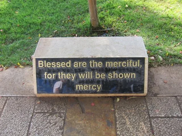 One of the Beatitudes ( Photo by Mona Lisa Yuchengco)