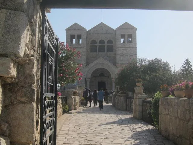 The Church of the Transfiguration atop Mount Tabor ( Photo by Mona Lisa Yuchengco)