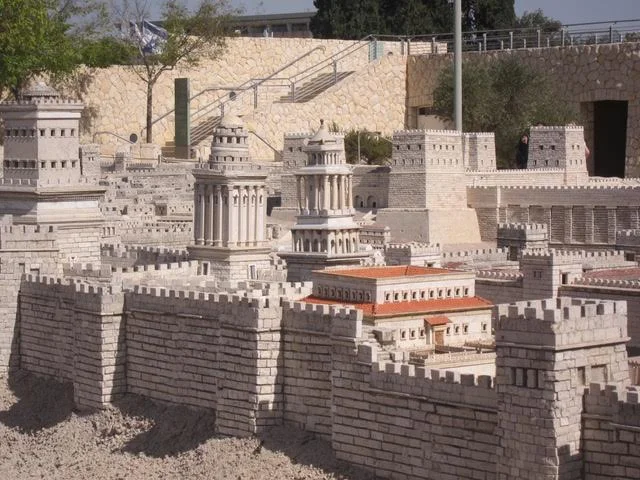 The model of the city of Jerusalem (Photo by Mona Lisa Yuchengco )