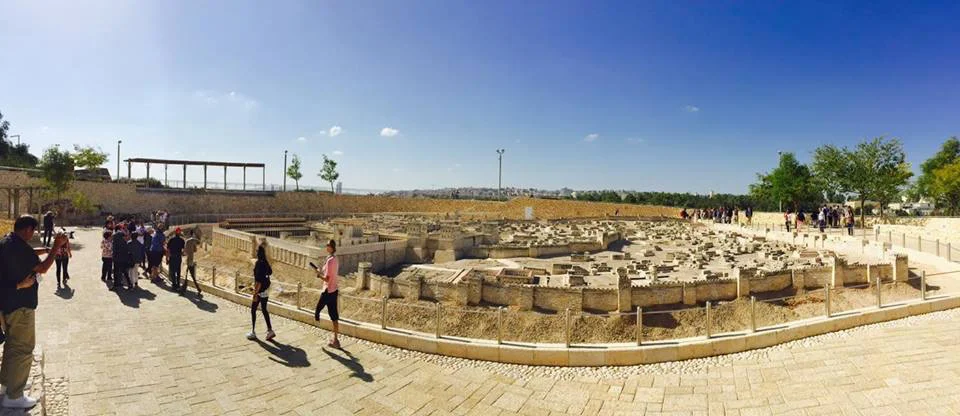 The Holy Land Model (Photo by Kathy Chan)