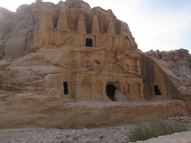 Obelisk Tomb and the Triclinium (Photo by Mona Lisa Yuchengco)