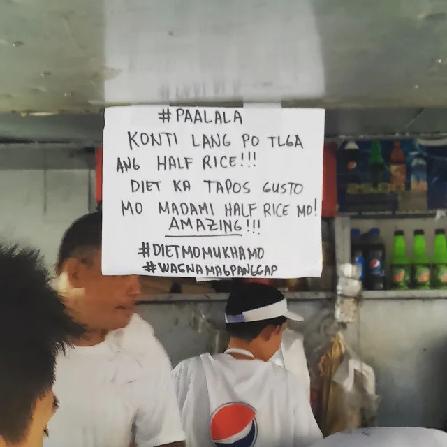 Half Rice (Source: Mark Chester Obligado/Facebook.com)
