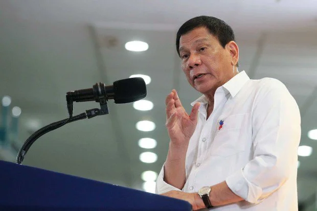 President Rodrigo Duterte (Photo by Ace Morandante)