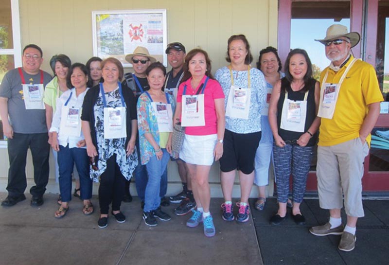 Volunteers at Philippine International Aid's Golfing for the Children 2016 at Chardonnay Golf Club in American Canyon, California. (Photo courtesy of Mona Lisa Yuchengco)