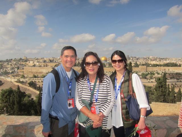 PIA Chair Mona Lisa Yuchengco with board members Teddy Diaz De Rivera and Lyra Maceda on the Holy Land Pilgrimage fundraiser. (Photo courtesy of Mona Lisa Yuchengco)