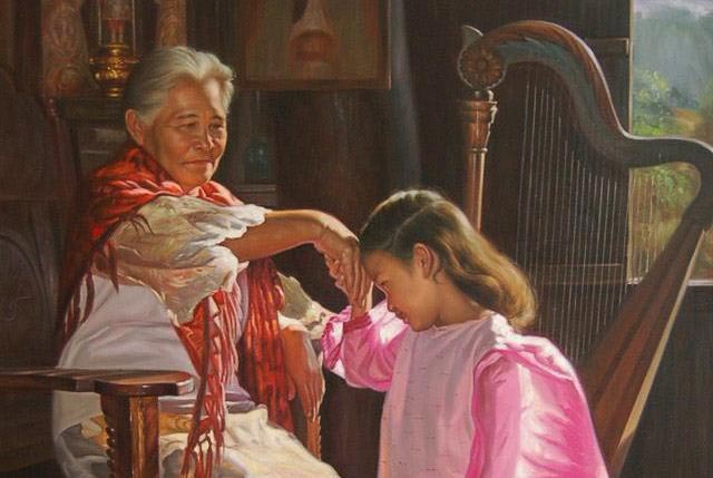  “Mano po,” a uniquely Filipino tradition and possibly a dying one as well.