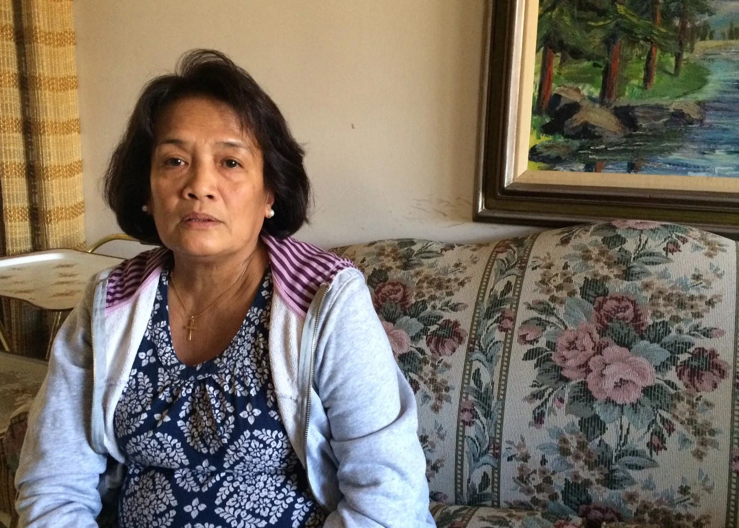 Leah Tejada, a home caregiver in Los Angeles, is part of the Filipino diaspora in California that maintains strong connections back home. Her family in Leyte were forced to temporarily relocate after the devastating Typhoon Haiyan hit the Visayas in 2013. Like other Filipino-Americans, she sent back money and other support to help those most affected recover from the storm.