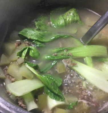 The Happy Home Cook: Beef Chayote Soup