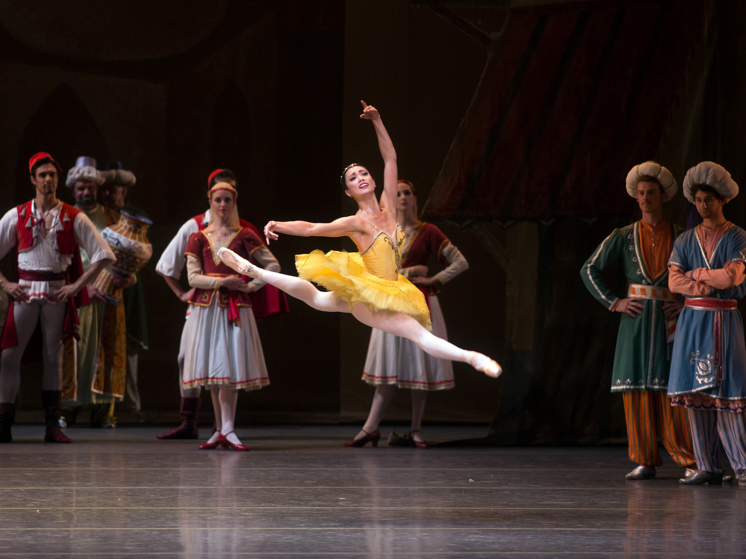 Stella Abrera in Le Corsaire. (Photo by Rosalie O'Connor)