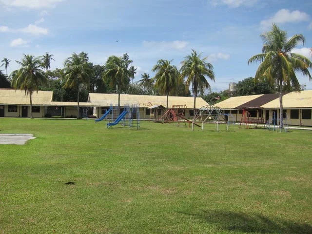 The grounds of Davao School for the Blind