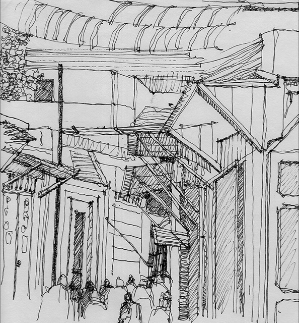 I Sketch The Places I Go To Every Day So That I Can Remember Them  Artist  sketches Architecture drawing art Architecture sketchbook